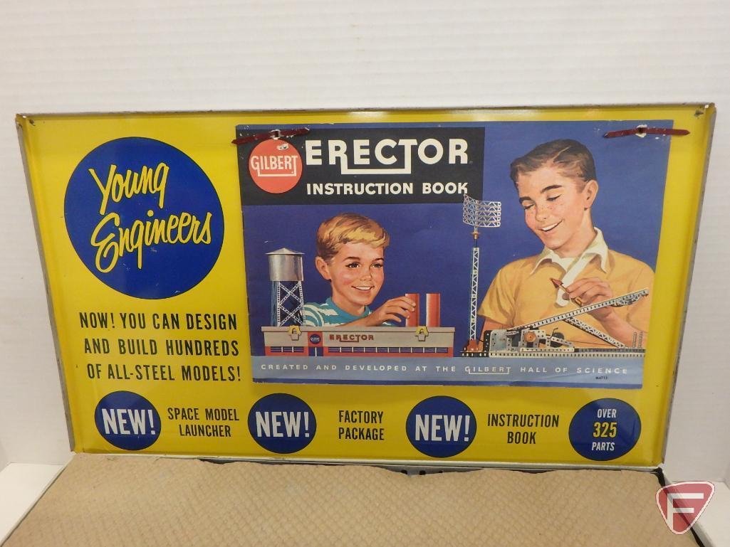 Gilbert Erector Set: No 10053 - The Rocket Launcher Set; 1960-61