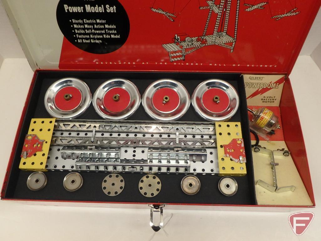 Gilbert Erector Set: No 5 1/2 (No 10041) - The Power Model Set; 1958