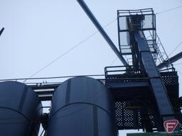 (4) Bins and elevator leg tower READ SPECIAL RIGGING, INSURANCE AND TIMELINE REQUIERMENTS BELOW