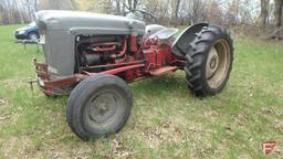 600 Ford tractor, 4 cylinder gas engine, adjustable wide front