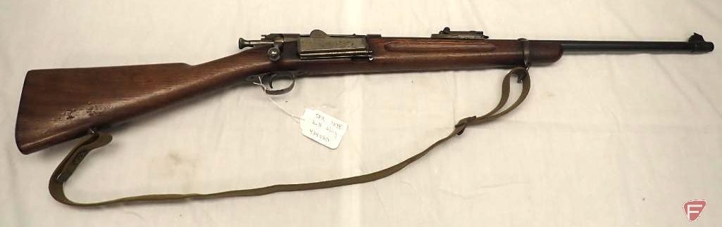 US Springfield Armory model 1898 .30-40 Krag bolt action rifle