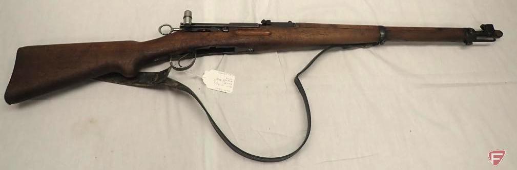 Swiss K31 7.5x55 straight pull bolt action rifle