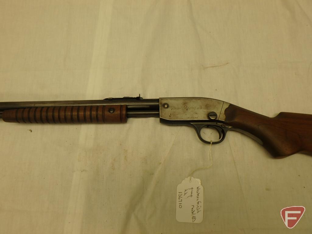 Wards Western Field model 80.22S/L/R pump action rifle