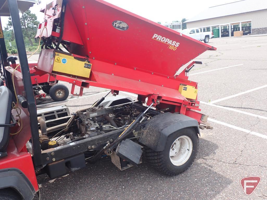 Toro Workman spreader with Propass 180 Truck Mount