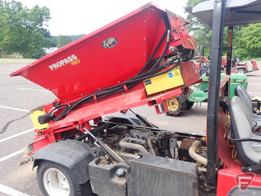 Toro Workman spreader with Propass 180 Truck Mount