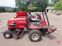 Toro Reelmaster 5100D 5 gang mower, 4 post ROPS (roll over protective system)