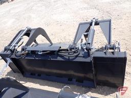 Unused 2021 JCT Skid Steer 72" Grapple Bucket