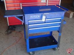 Blue Point tool box, 4 drawer, with key