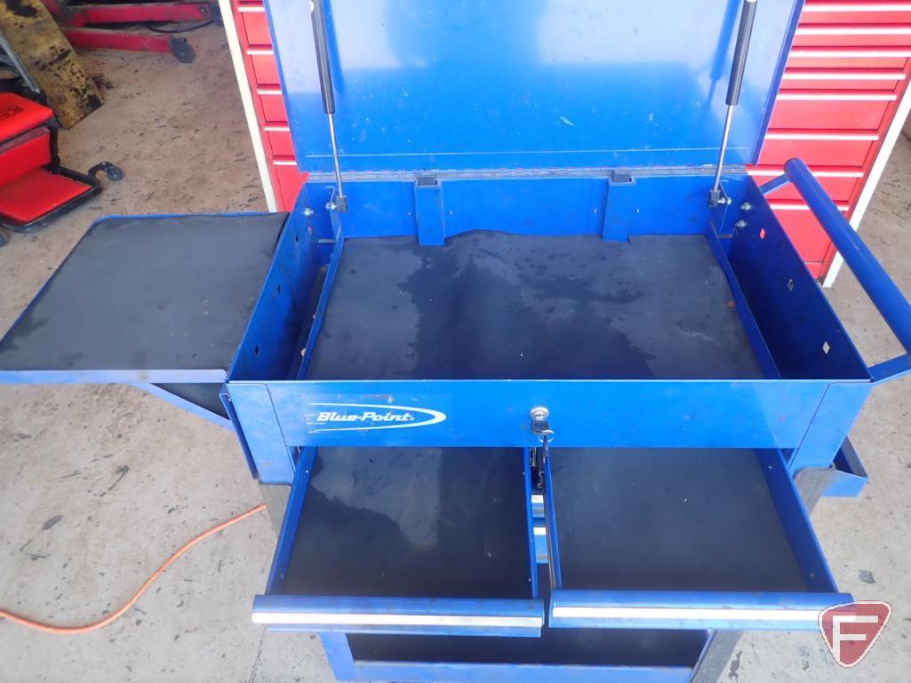 Blue Point tool box, 4 drawer, with key