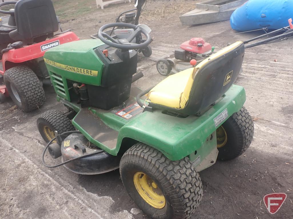 John Deere STX38 lawn tractor, Kohler 13hp gas engine, 38" deck, not running