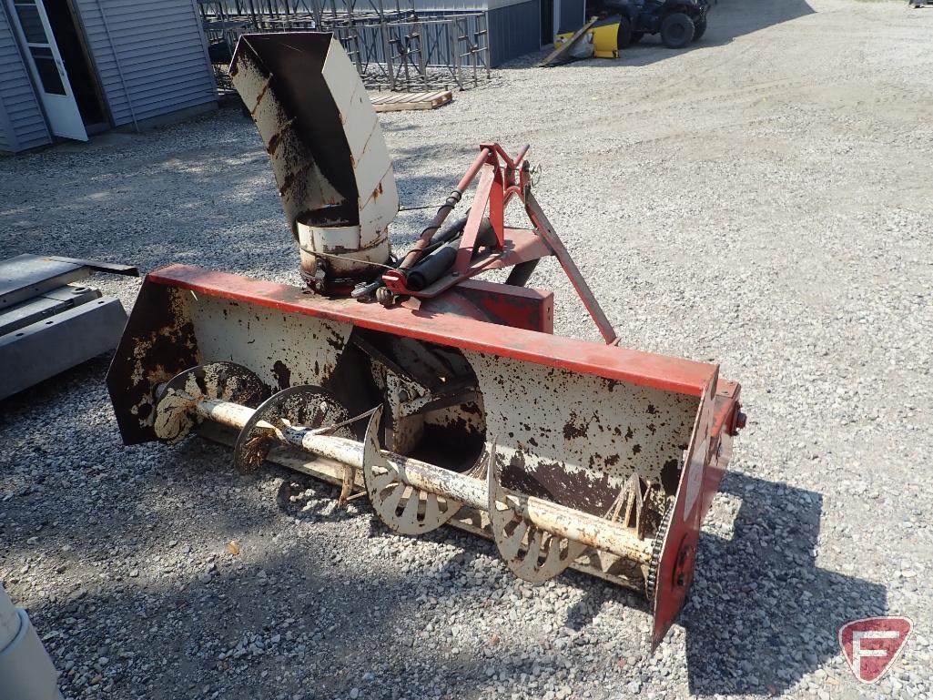 McKee Econo-Plow 3 point snow blower, model 6, 2 stage, 540 pto, includes 2 of the 3 point links