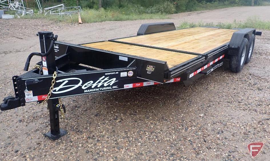 2021 Delta Manufacturing Dumper Tilt Trailer