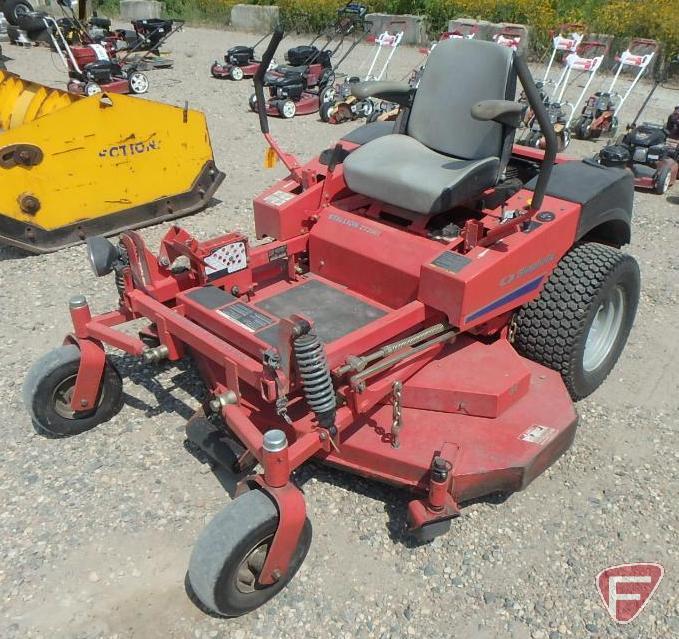 Simplicity Stallion 61" zero turn rotary mower, Kohler OHV 25 hp gas engine, 357 hrs.