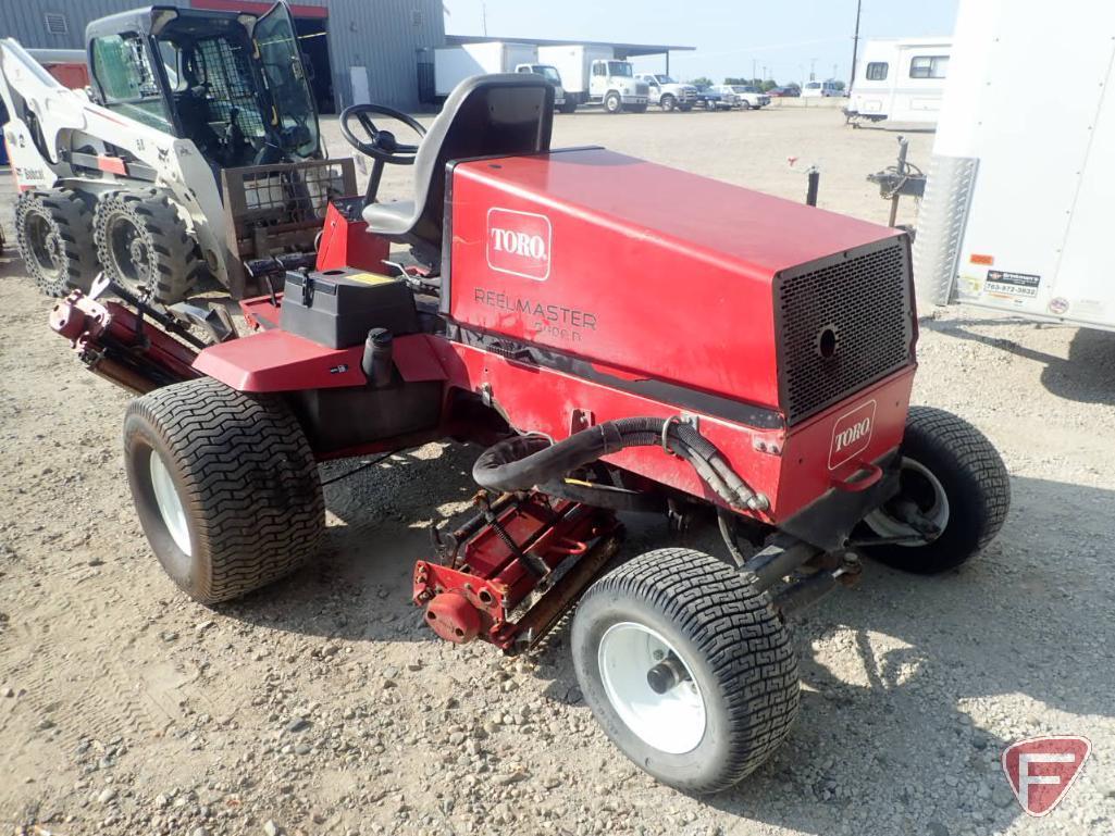 Toro Reelmaster 5400D 2WD 5-gang reel mower, 2,456 hrs.