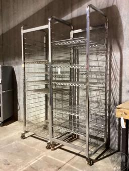 DRYING RACKS ON WHEELS 26"D X 29"W X 91"H