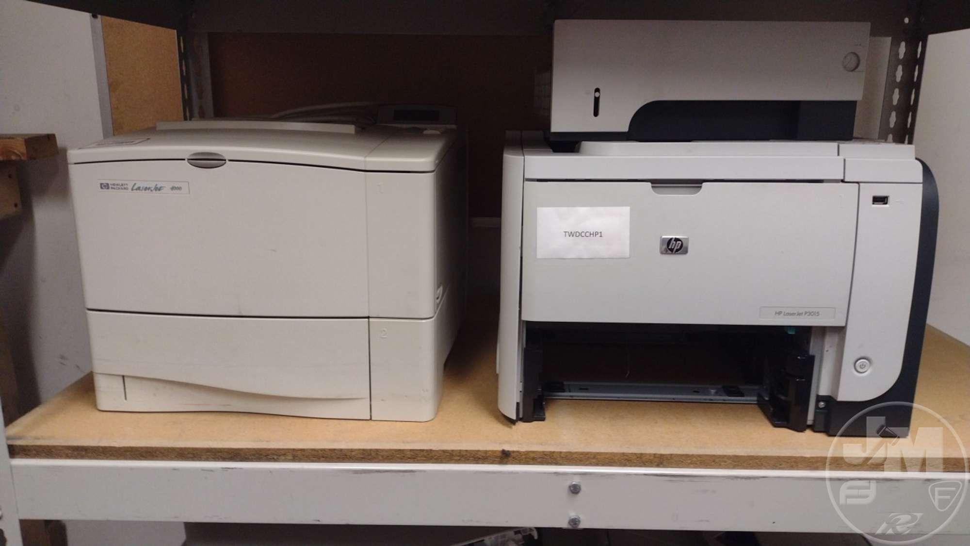 QTY OF MISC. PRINTERS, (2) MONITORS