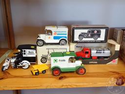 DIECAST ADVERTISING TOYS, BANKS