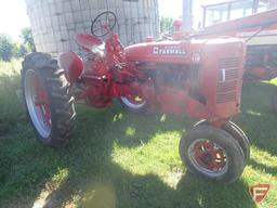 1951 FARMALL SUPER C TRACTOR, GAS ENGINE, NARROW FRONT, 540 PTO