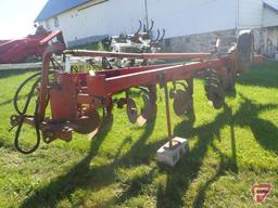 INTERNATIONAL 700 4 BOTTOM SEMI MOUNTED PLOW WITH COULTERS