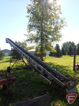 KEWANEE 40' PADDLE ELEVATOR, WITH HOPPER