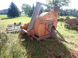 KOOLS SILAGE BLOWER, (8) PIECES OF SILO PIPE