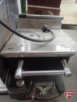 American meat Slicing Machine.