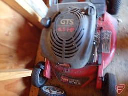 Toro Super Recycler 22" self propelled lawn mower, missing rubber on one tire, 6.5hp