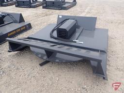 Unused 2021 Wolverine 72" brush cutter skid steer attachment