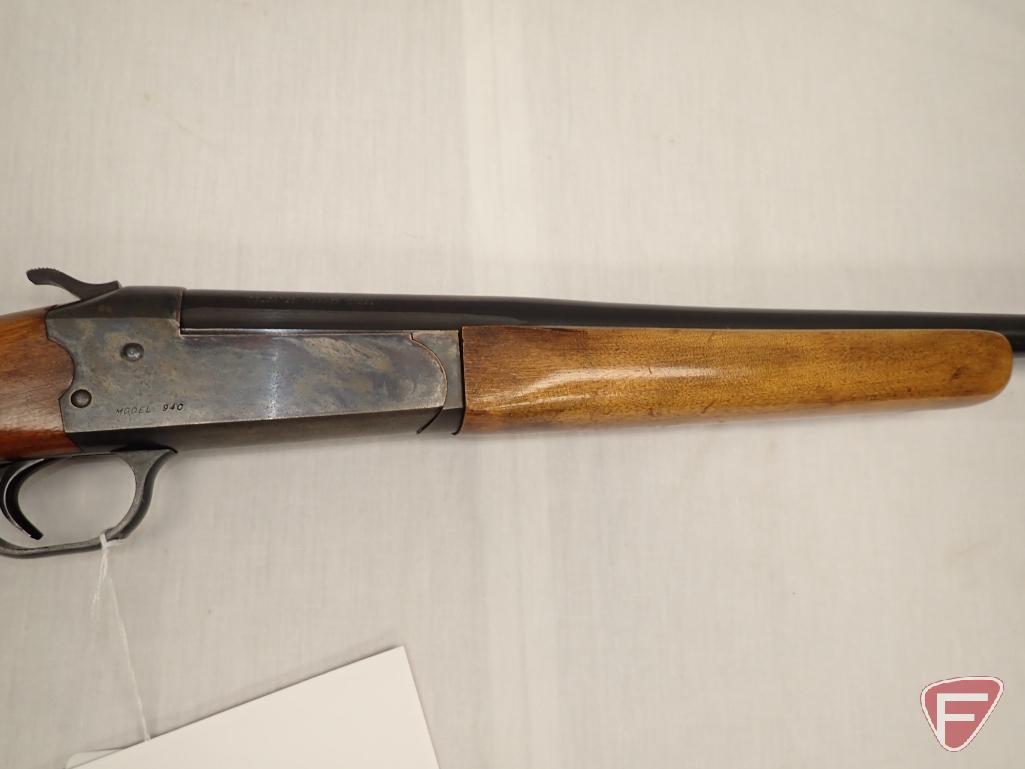 STEVENS MODEL 94C 20 GAUGE BREAK ACTION SHOTGUN, 28" BARREL