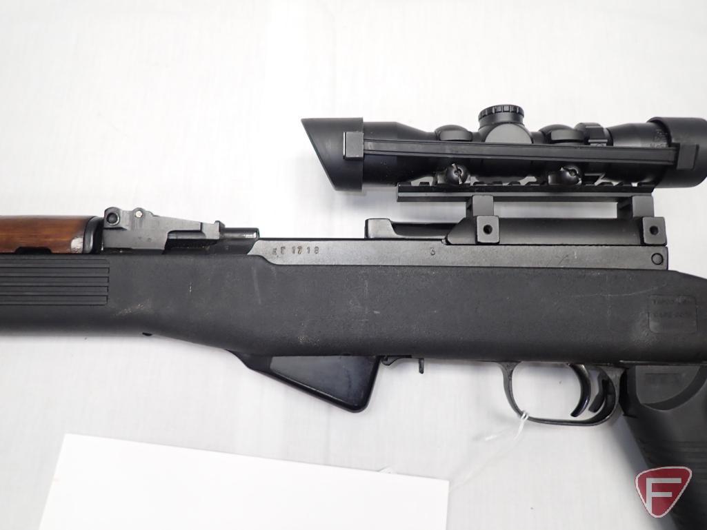 RUSSIAN SKS 7.62X39 SEMI-AUTOMATIC RIFLE, 20.25" BARREL, REAR SIGHT MISSING