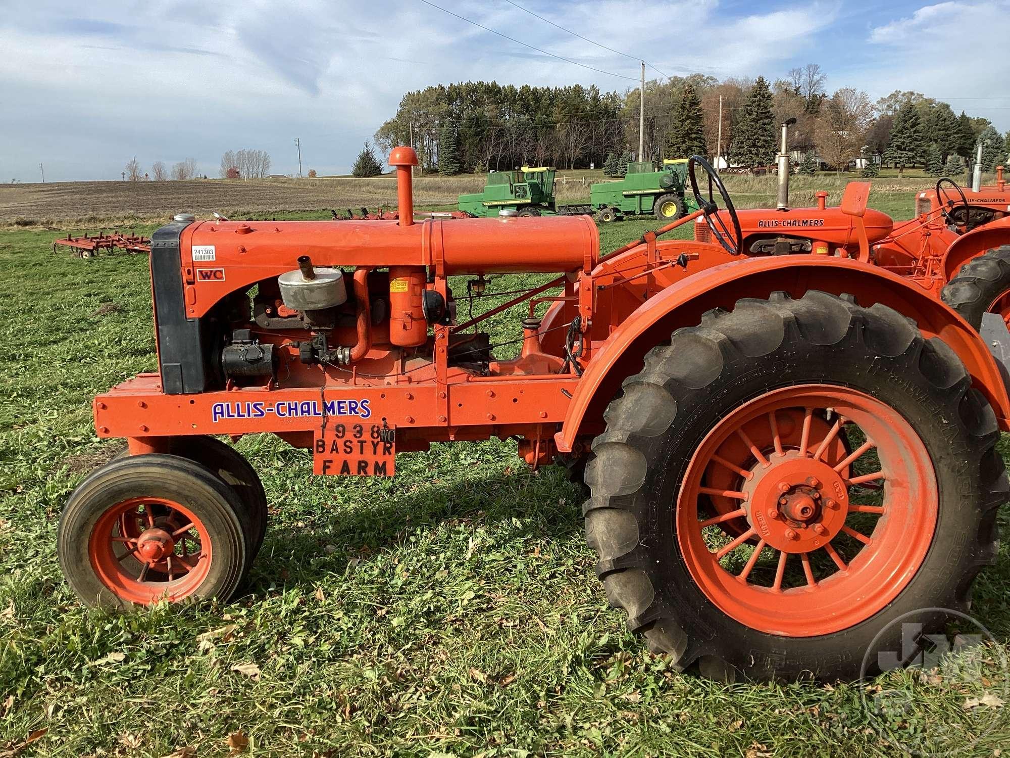 1938 A-C WC ALLIS CHALMERS SN: 72819