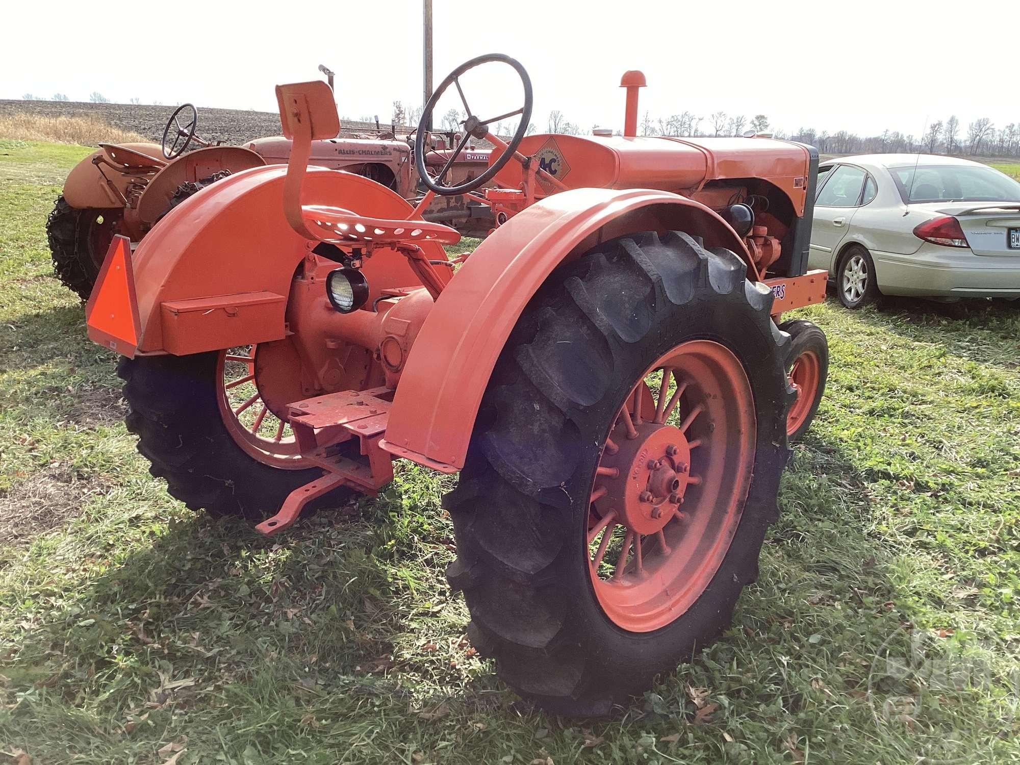 1938 A-C WC ALLIS CHALMERS SN: 72819