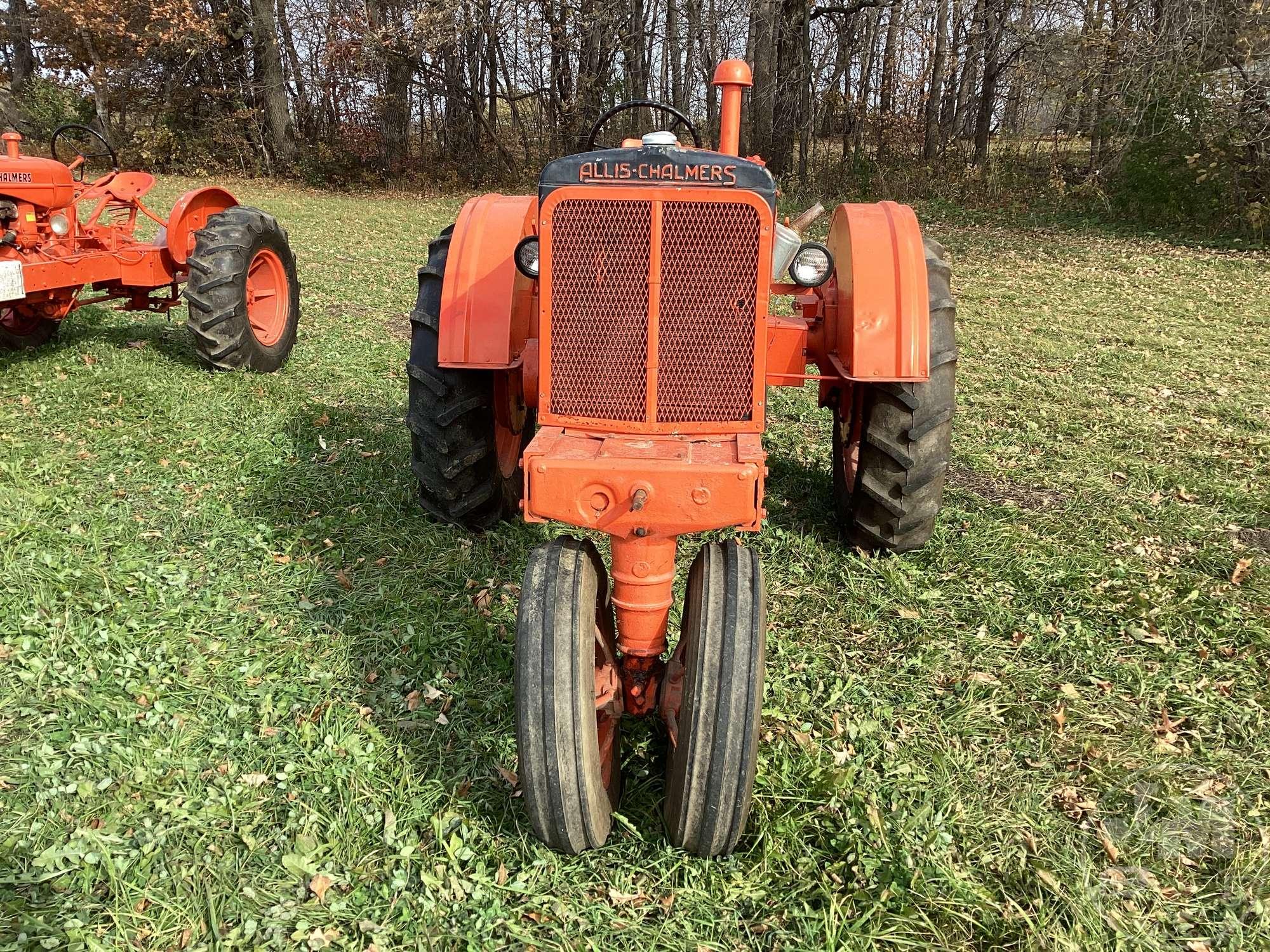 1938 A-C WC ALLIS CHALMERS SN: 72819