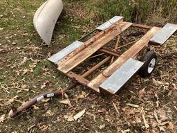 1982 HOMEMADE UTILITY TILT TRAILER