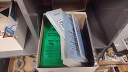 RAILROAD PAMPHLETS, MANUALS AND TIMETABLES. 3 BOXES