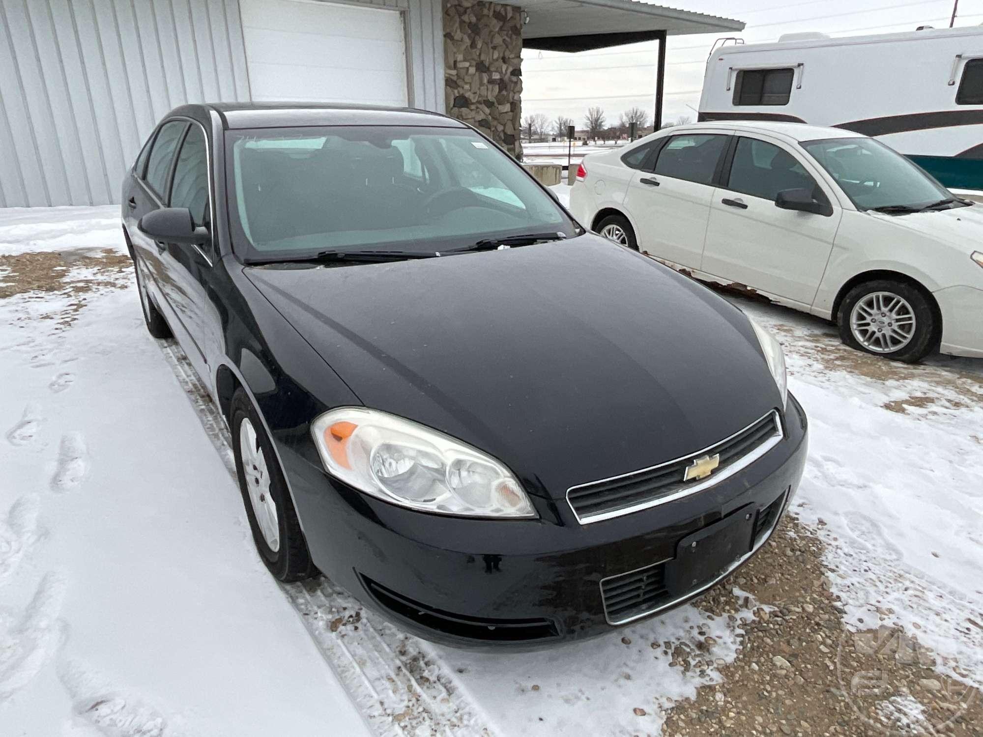 2008 CHEVROLET IMPALA VIN: 2G1WB58K189236870 2WD SEDAN