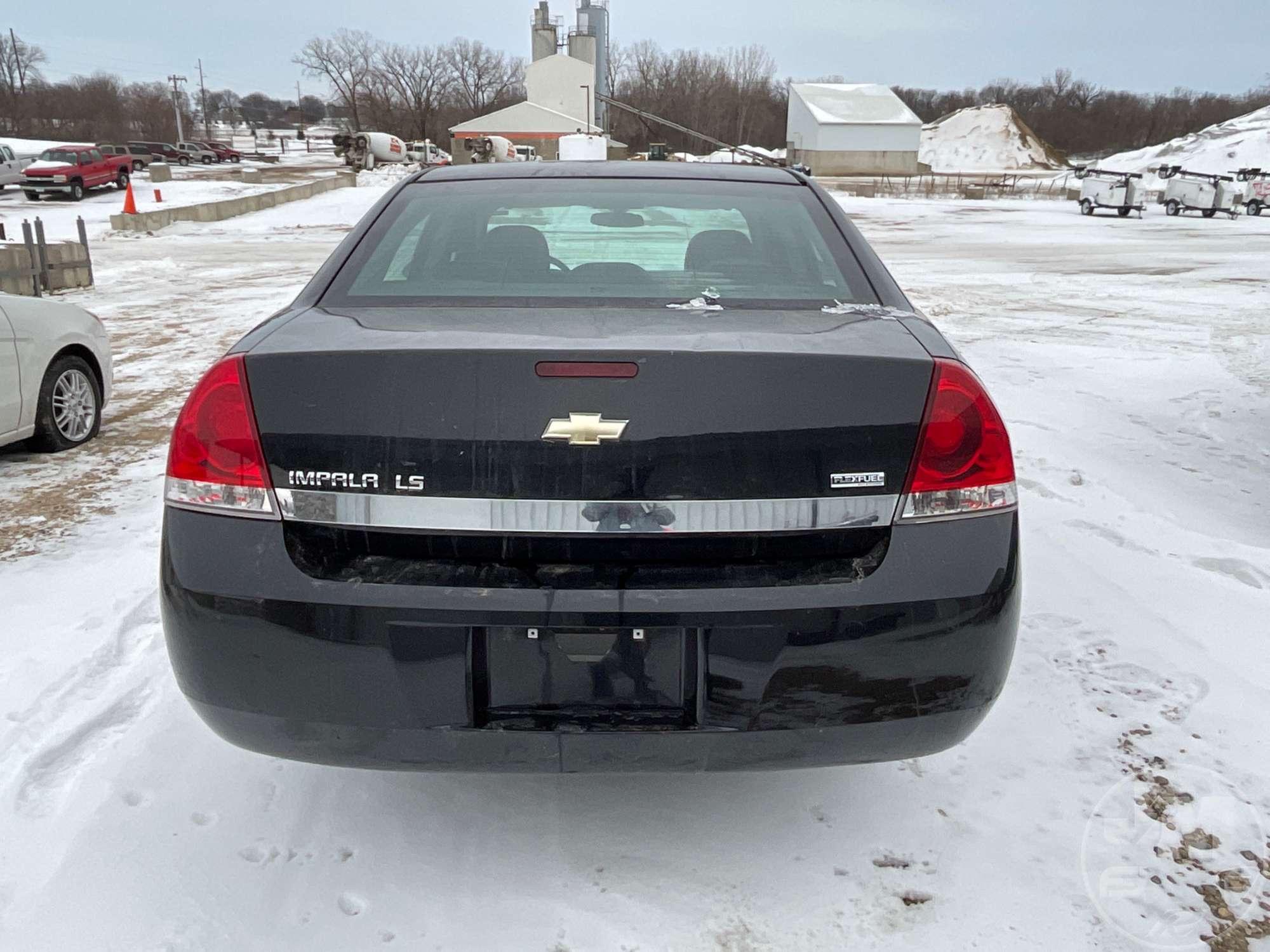 2008 CHEVROLET IMPALA VIN: 2G1WB58K189236870 2WD SEDAN