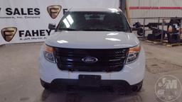 2015 FORD EXPLORER POLICE INTERCEPTOR VIN: 1FM5K8AR6FGC26857 AWD SUV