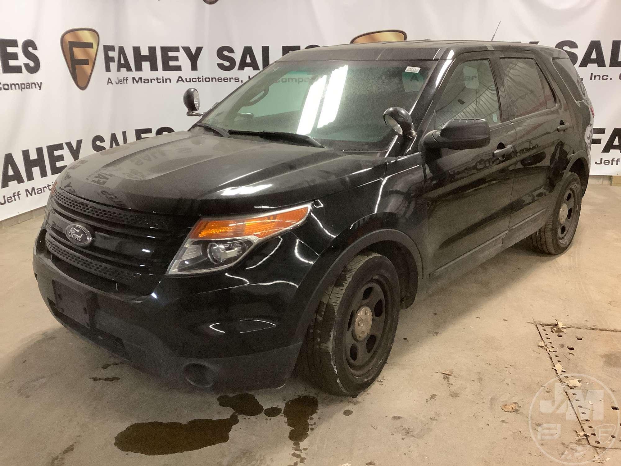 2015 FORD EXPLORER POLICE INTERCEPTOR VIN: 1FM5K8AR0FGB61682 AWD SUV