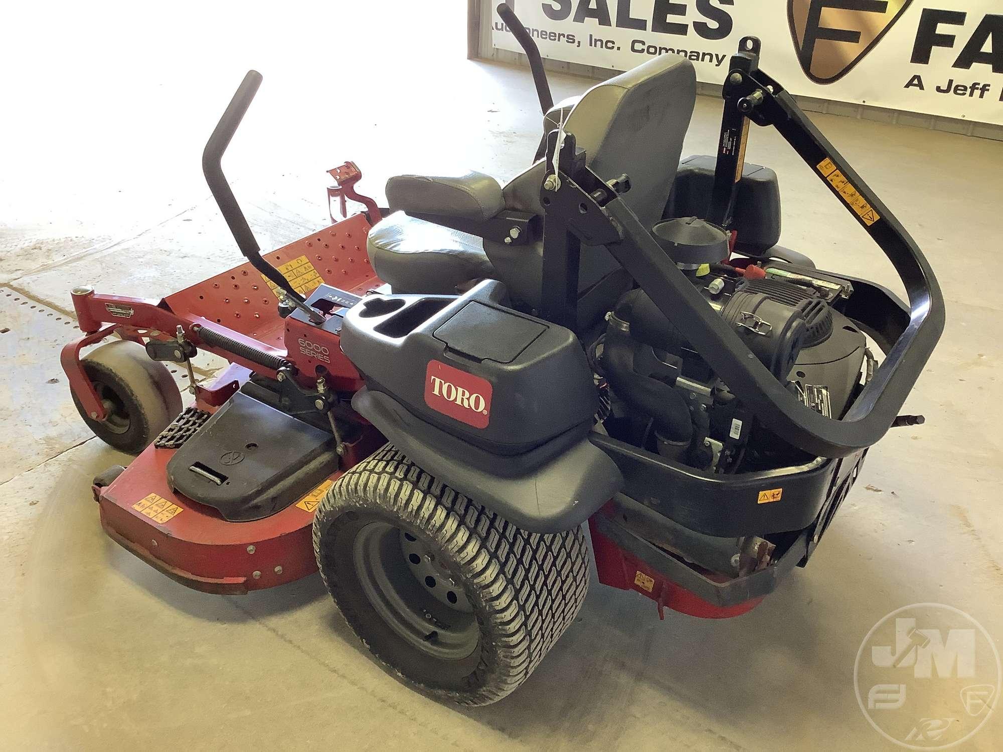 2018 TORO ZMASTER 6000 SERIES ZERO TURN SN: 74946-403014865