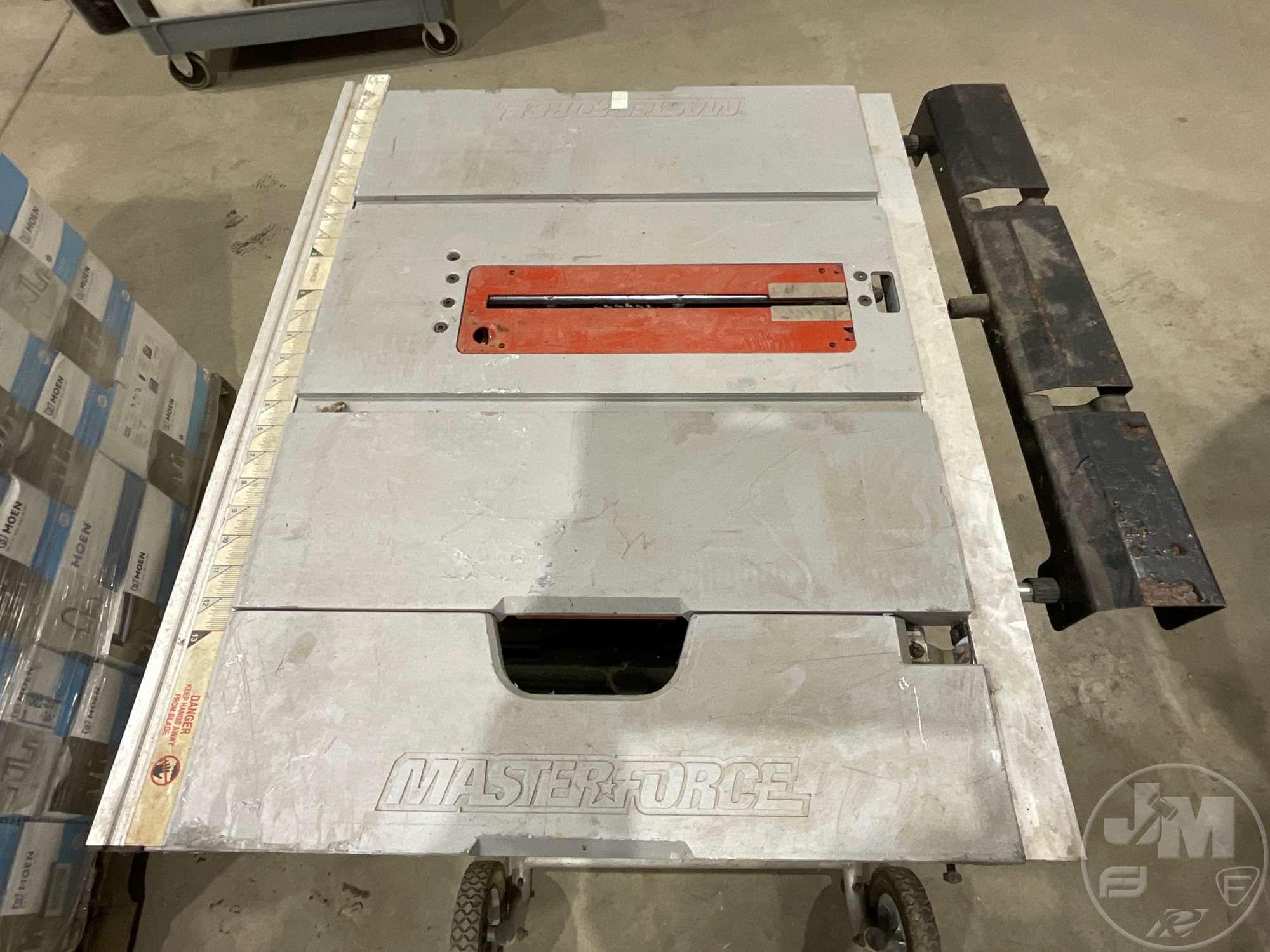 MASTER FORCE 240-0034 10”...... HEAVY DUTY JOBSITE TABLE SAW