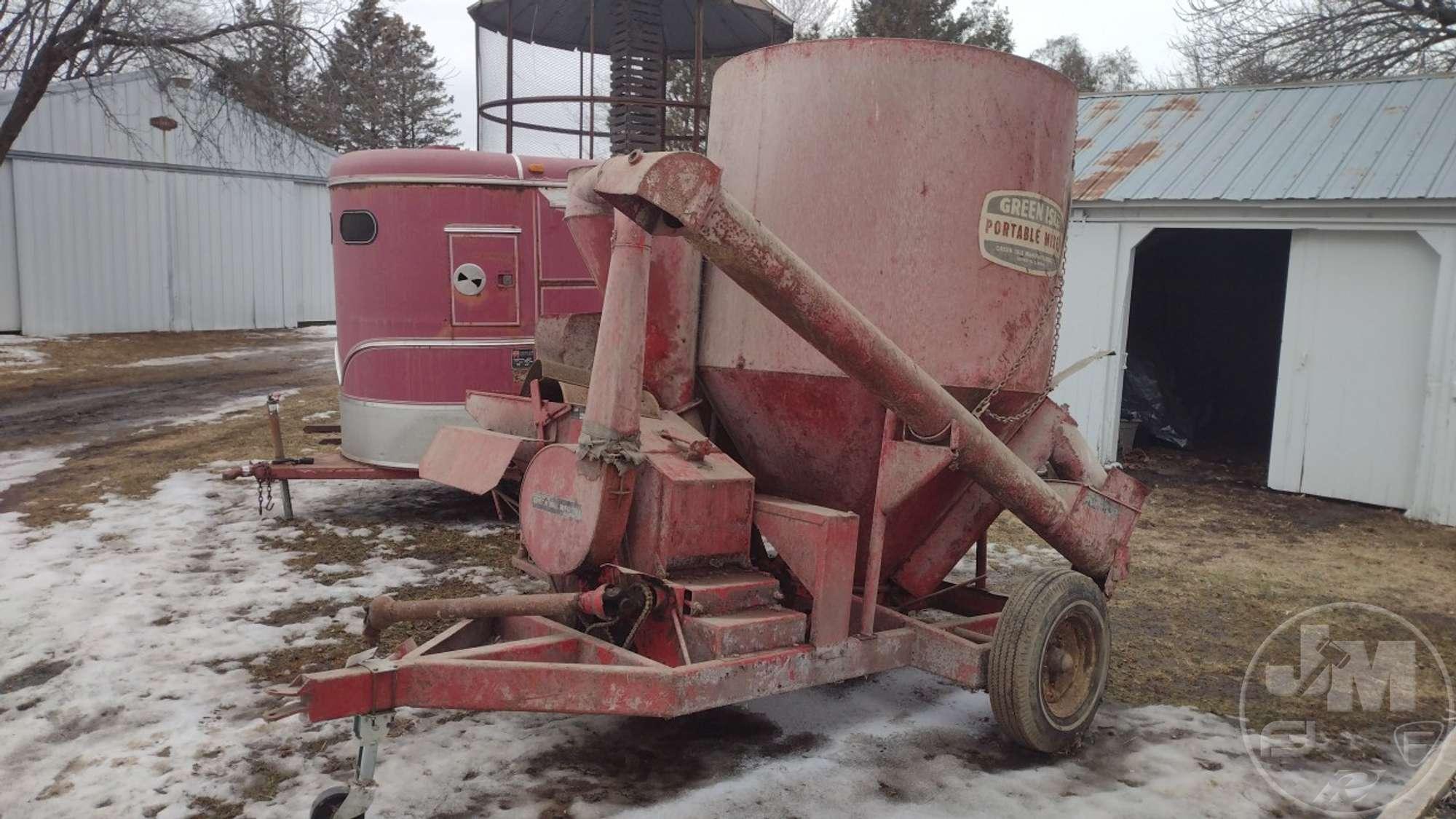 GREEN ISLE MODEL 60 GRINDER MIXER, 540 PTO DRIVE