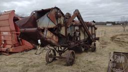 J. I. CASE 28X46 SN: 109571 THRESHING MACHINE