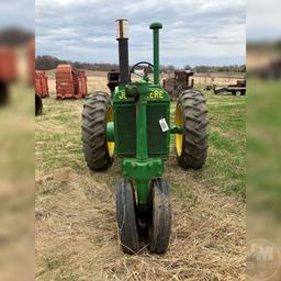 1940 JOHN DEERE G TRACTOR SN: G 9401