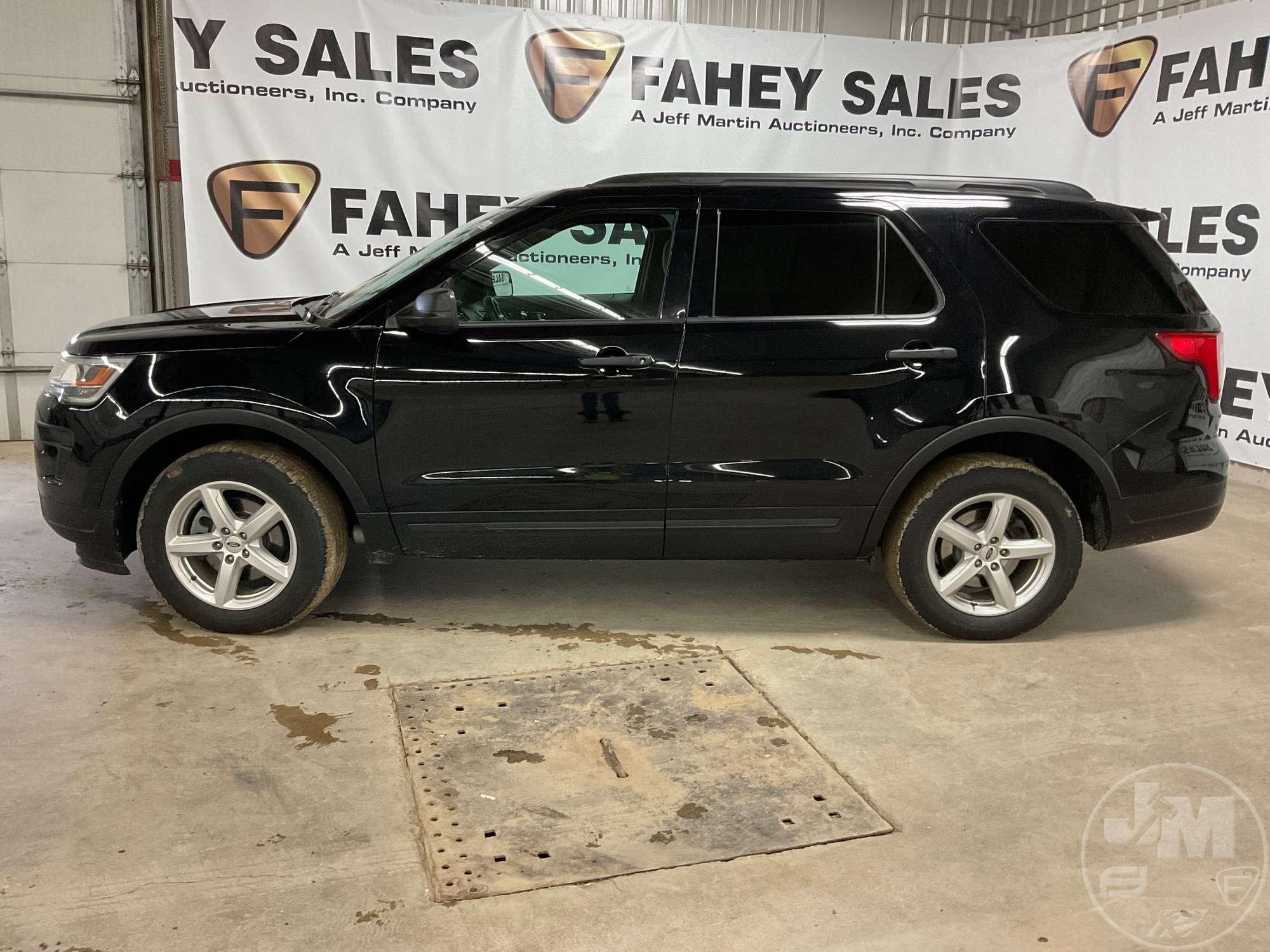 2018 FORD EXPLORER VIN: 1FM5K8B8XJGB47500 4WD SUV