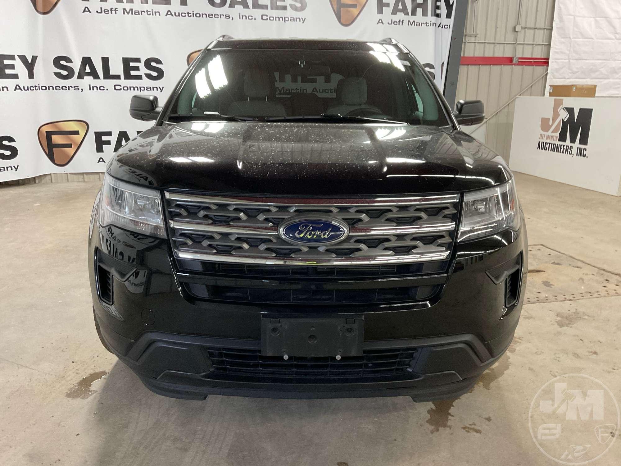 2018 FORD EXPLORER VIN: 1FM5K8B8XJGB47500 4WD SUV