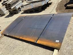 STEEL PLATE/ROAD PLATE (2) 60"X120"X1/2"