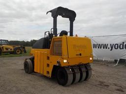 2010 Dynapac CP142 Pneumatic Tired Roller, Canopy, 9 Wheel