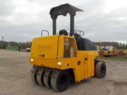 2010 Dynapac CP142 Pneumatic Tired Roller, Canopy, 9 Wheel