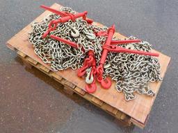 Ratchet Binder (5 of) c/w Chains (10 of)